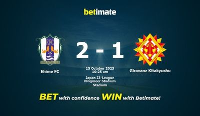 Prediksi Ehime FC vs Giravanz Kitakyushu, Peluang & Tips Taruhan 15/10/2023