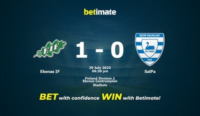 Ekenas IF vs SalPa Prediksi, Peluang & Tips Taruhan 29/07/2023