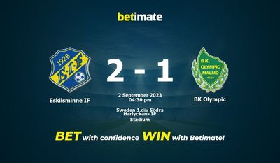 Prediksi Olimpiade Eskilsminne IF vs BK, Peluang & Tips Taruhan 09/02/2023