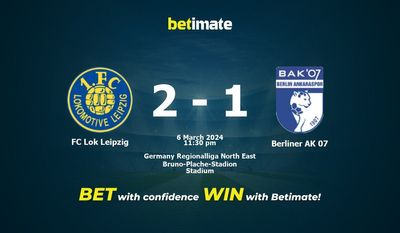 Prediksi FC Lok Leipzig vs Berliner AK 07, Peluang & Tips Taruhan 03/06/2024