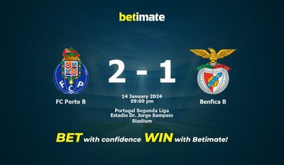 Prediksi, Peluang & Tips Taruhan FC Porto B vs Benfica B 14/01/2024