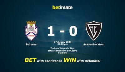 Prediksi Feirense vs Academico Viseu, Peluang & Tips Taruhan 02/04/2024