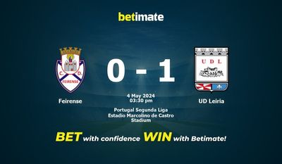 Prediksi Feirense vs UD Leiria, Peluang & Tips Taruhan 05/04/2024