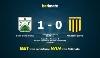 Prediksi Ferro Carril Oeste vs Almirante Brown, Peluang & Tips Taruhan 11/05/2023