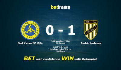 Prediksi, Peluang & Tips Taruhan First Vienna FC 1894 vs Austria Lustenau 08/11/2024