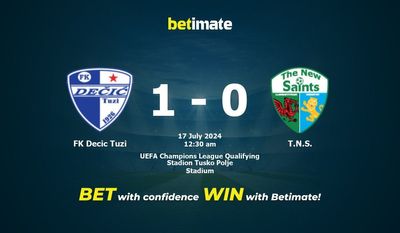 Prediksi FK Decic Tuzi vs TNS, Peluang & Tips Taruhan 16/07/2024