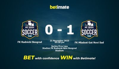 FK Radnicki Beograd vs FK Mladost Gat Novi Prediksi Sedih, Peluang & Tips Taruhan 21/11/2023
