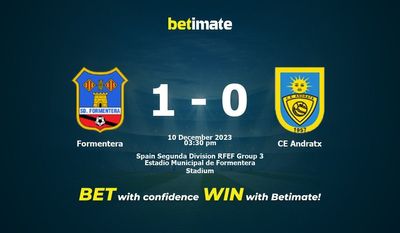 Prediksi Formentera vs CE Andratx, Peluang & Tips Taruhan 10/12/2023