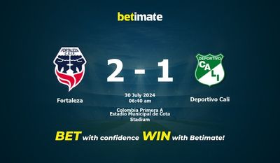 Prediksi Fortaleza vs Deportivo Cali, Peluang & Tips Taruhan 30/07/2024
