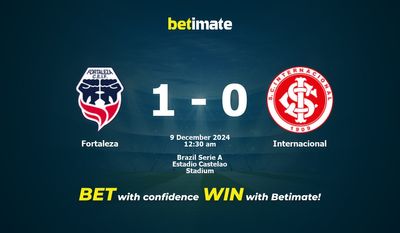 Prediksi Fortaleza vs Internacional, Peluang & Tips Taruhan 12/08/2024