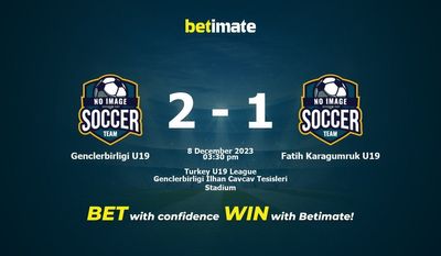 Prediksi Genclerbirligi U19 vs Fatih Karagumruk U19, Odds & Tip Taruhan 12/08/2023