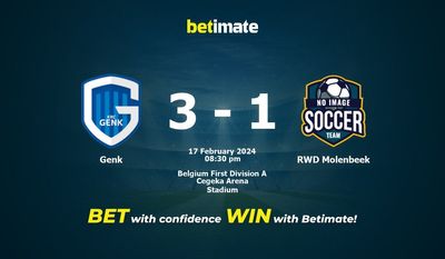 Prediksi Genk vs RWD Molenbeek, Peluang & Tips Taruhan 17/02/2024