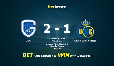 Prediksi Genk vs Union Saint Gilloise, Peluang & Tips Taruhan 02/03/2024