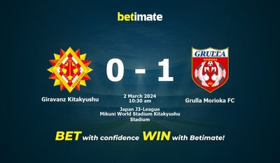 Prediksi Giravanz Kitakyushu vs Grulla Morioka FC, Peluang & Tips Taruhan 03/02/2024
