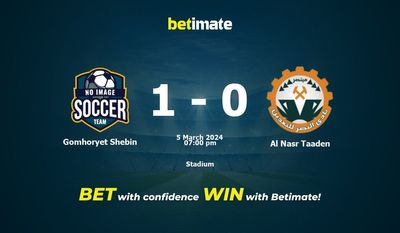 Prediksi Gomhoryet Shebin vs Al Nasr Taaden, Peluang & Tips Taruhan 03/05/2024