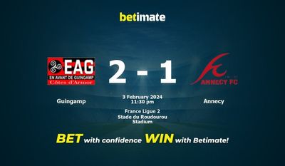 Prediksi Guingamp vs Annecy, Peluang & Tips Taruhan 02/03/2024