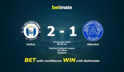 Prediksi Halifax vs Aldershot, Peluang & Tips Taruhan 02/03/2024
