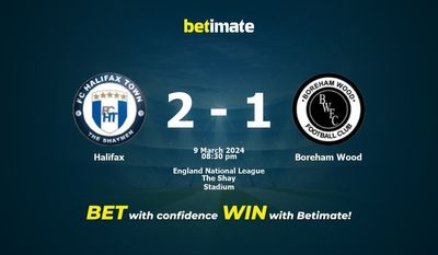 Prediksi Halifax vs Boreham Wood, Peluang & Tips Taruhan 03/09/2024