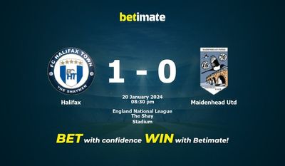 Prediksi Halifax vs Maidenhead Utd, Peluang & Tips Taruhan 20/01/2024