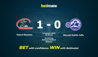 Prediksi Hapoel Raanana vs Maccabi Kabilio Jaffa, Peluang & Tips Taruhan 01/09/2024
