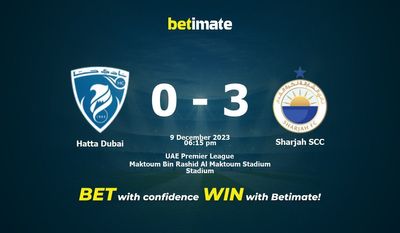 Prediksi, Peluang & Tips Taruhan Hatta Dubai vs Sharjah SCC 12/09/2023