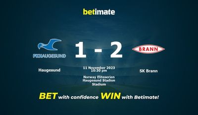 Prediksi Haugesund vs SK Brann, Peluang & Tip Taruhan 11/11/2023