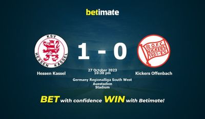 Prediksi Hessen Kassel vs Kickers Offenbach, Peluang & Tips Taruhan 27/10/2023