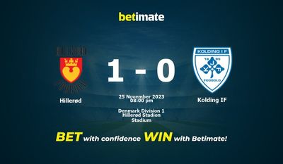 Prediksi Hillerød vs Kolding IF, Peluang & Tips Taruhan 25/11/2023