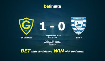 Prediksi IF Gnistan vs SalPa, Peluang & Tips Taruhan 09/02/2023