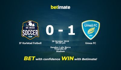 Prediksi IF Karlstad Fotboll vs Umea FC, Peluang & Tips Taruhan 26/10/2024