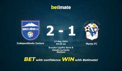 Prediksi Independiente Juniors vs Manta FC, Peluang & Tips Taruhan 17/05/2024