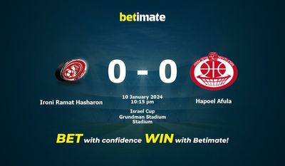 Prediksi Ironi Ramat Hasharon vs Hapoel Afula, Peluang & Tips Taruhan 01/10/2024