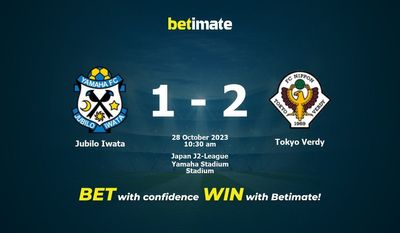Jubilo Iwata vs Tokyo Verdy Prediction, Odds & Betting Tips 10/28/2023