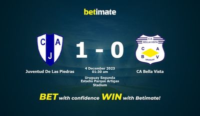 Prediksi Juventud De Las Piedras vs CA Bella Vista, Peluang & Tips Taruhan 12/03/2023