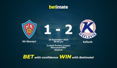 Prediksi KA Akureyri vs Keflavik, Peluang & Tips Taruhan 20/09/2023