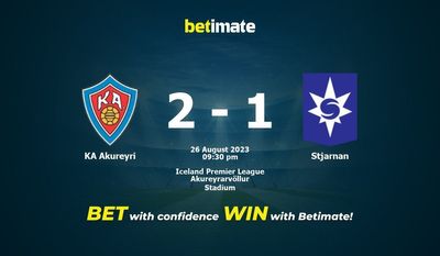 Prediksi KA Akureyri vs Stjarnan, Peluang & Tips Taruhan 26/08/2023