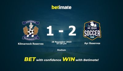 Prediksi Kilmarnock Reserves vs Ayr Reserves, Peluang & Tip Taruhan 28/11/2023