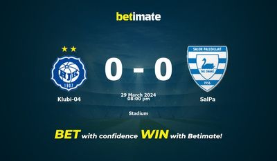 Klubi-04 vs SalPa Prediction, Odds & Betting Tips 03/29/2024