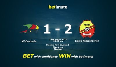 Prediksi, Peluang & Tips Taruhan KV Oostende vs Lierse Kempenzonen 12/03/2023