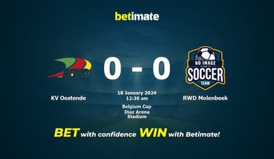 Prediksi KV Oostende vs RWD Molenbeek, Peluang & Tips Taruhan 17/01/2024
