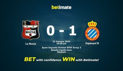 Prediksi La Nucia vs Espanyol B, Peluang & Tips Taruhan 21/01/2024
