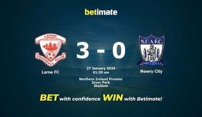 Prediksi Larne FC vs Newry City, Peluang & Tip Taruhan 26/01/2024
