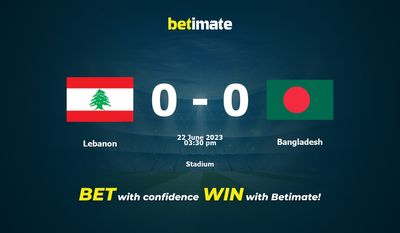 Prediksi Lebanon vs Bangladesh, Odds & Tip Taruhan 22/06/2023