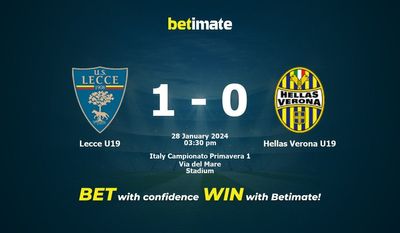 Prediksi Lecce U19 vs Hellas Verona U19, Peluang & Tips Taruhan 28/01/2024
