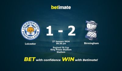 Prediksi Leicester vs Birmingham, Peluang & Tips Taruhan 27/01/2024