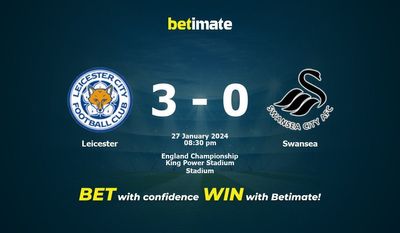 Prediksi Leicester vs Swansea, Peluang & Tips Taruhan 27/01/2024