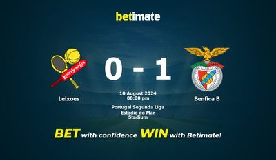 Prediksi Leixoes vs Benfica B, Peluang & Tips Taruhan 08/10/2024