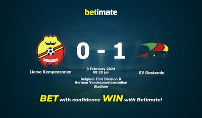 Prediksi Lierse Kempenzonen vs KV Oostende, Peluang & Tips Taruhan 02/03/2024