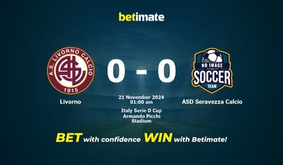 Prediksi Livorno vs ASD Seravezza Calcio, Peluang & Tips Taruhan 20/11/2024