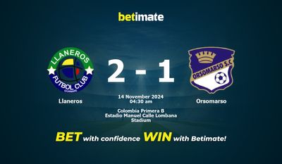 Prediksi, Peluang & Tips Taruhan Llaneros vs Orsomarso 13/11/2024